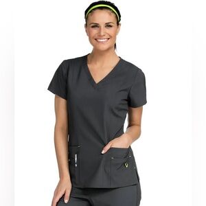 Med Couture Activate Scrub Top Large